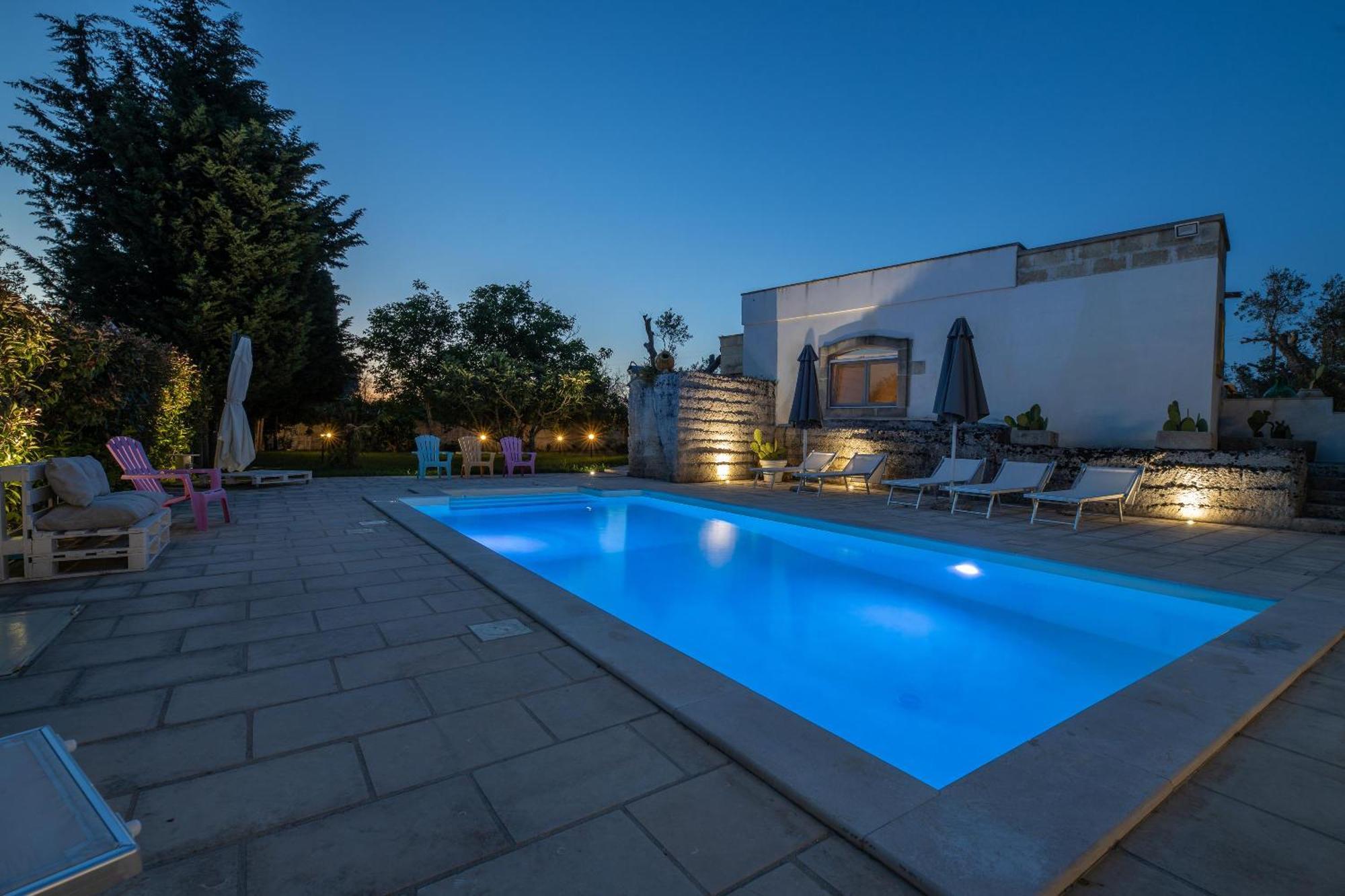 Villa Enea Poggiardo Exterior foto
